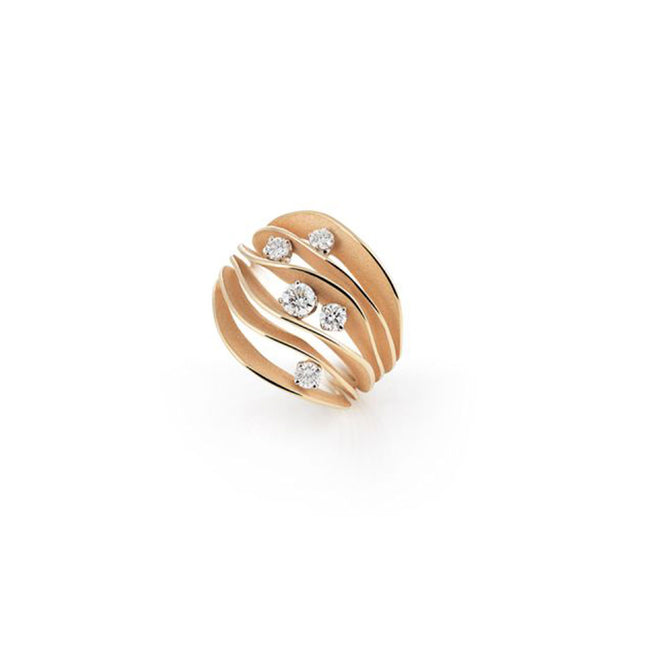 Dune Precious Orange Apricot Ring